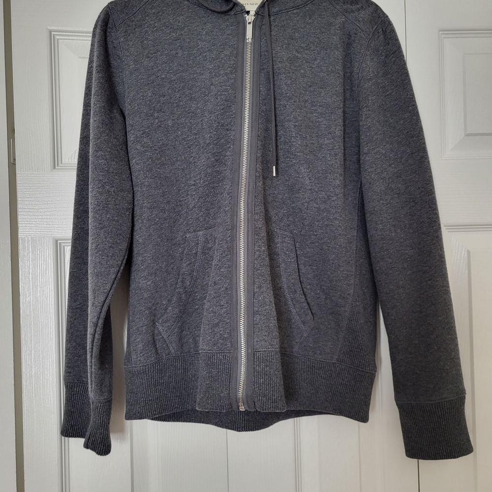 Jones New York Women's Charcoal Zip-Up Jacket